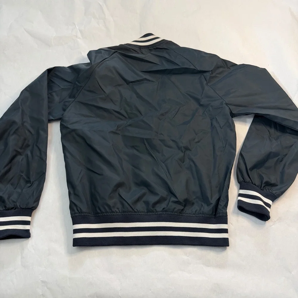 Chalk Line VTG Duke Blue Devils Mens S Satin Bomber Jacket Licensed‎ Deadstock